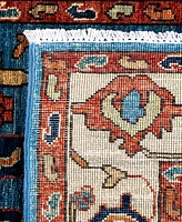 Adorn Hand Woven Rugs Serapi M1999 2'9"x8'2" Runner Area Rug