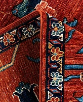 Adorn Hand Woven Rugs Serapi M1999 2'9"x9'11" Runner Area Rug