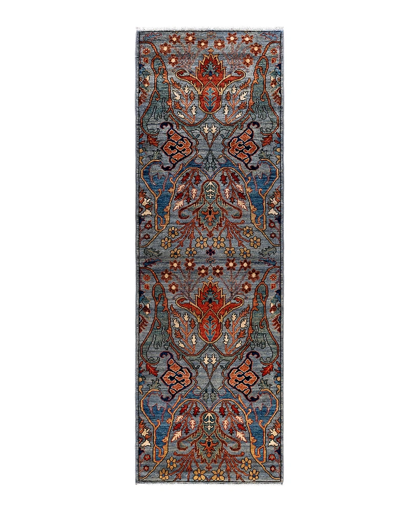 Adorn Hand Woven Rugs Serapi M1999 2'8"x8'4" Runner Area Rug