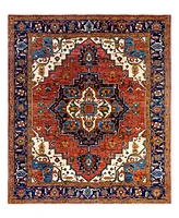 Adorn Hand Woven Rugs Serapi M1999 8'4"x9'10" Area Rug