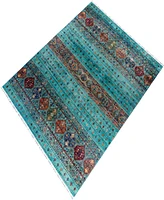 Adorn Hand Woven Rugs Tribal M1999 8'2"x10'2" Area Rug