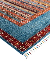 Adorn Hand Woven Rugs Tribal M1999 8'4"x9'7" Area Rug