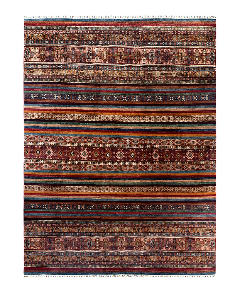 Adorn Hand Woven Rugs Tribal M1999 8'11"x12'2" Area Rug