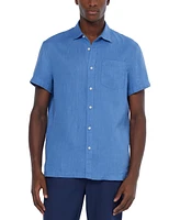 Scotch & Soda Men's Regular-Fit Button-Down Linen Shirt