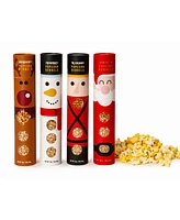 Wabash Valley Farms Christmas Classic Popcorn Collection, 4 Piece