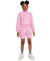 Nike Big Girls Sportswear Club Fleece 1/2-Zip Sweatshirt