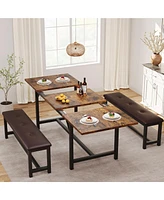 gaomon 3 Piece Dining Table Set for 4-6