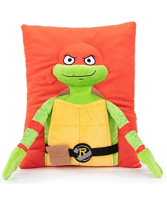 Saturday Park Teenage Mutant Ninja Turtles Raphael 3D Snuggle Pillow