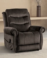 Furniture of America 38" Polyester Sunbeam Power Recliner Lift Chair