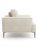 Furniture of America 44" Orlandi Chenille Arm Chair with Extendable Backrest