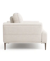 Furniture of America 44" Orlandi Chenille Arm Chair with Extendable Backrest