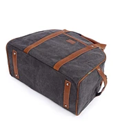 Tsd Brand Stone Creek Waxed Canvas Weekender