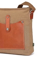 Tsd Brand Super Horse Canvas Crossbody Bag