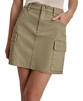 Dkny Jeans Women's High-Waist Cargo Skirt