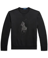 Polo Ralph Lauren Men's Leather-Pony Double-Knit Sweatshirt