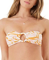 Roxy Juniors' Surfers Paradise Ring Bandeau Bikini Top