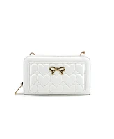Like Dreams Daphne Heart Wallet Crossbody Bag