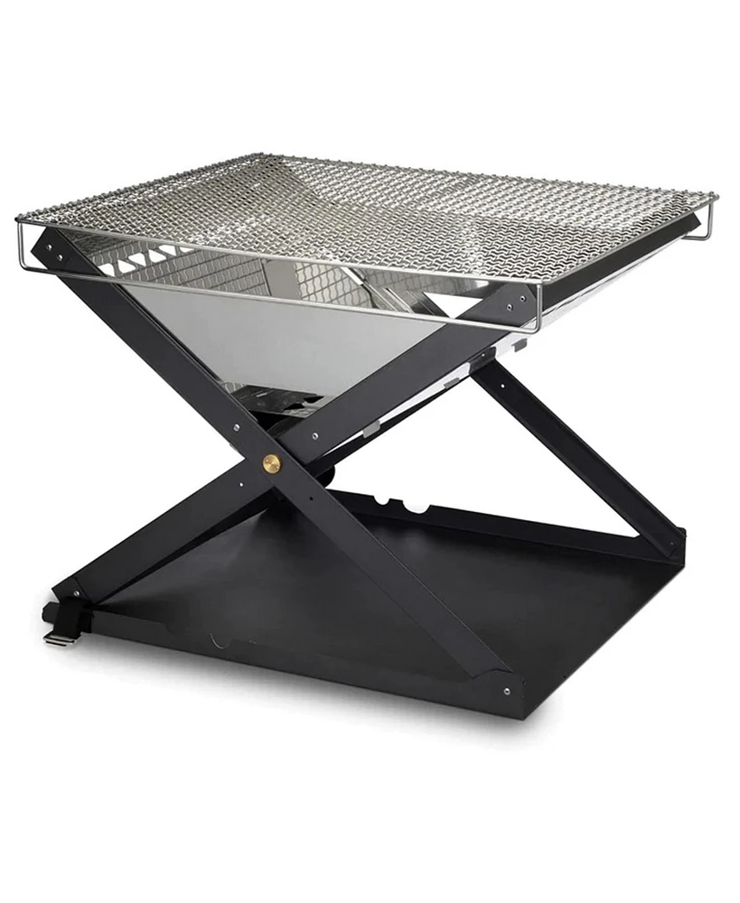 Primus Kamoto Portable Open Fire Pit Grill, Perfect for Open Fire Cooking, Suitable Leave No Trace Option, Small