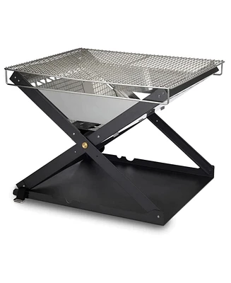 Primus Kamoto Portable Open Fire Pit Grill, Perfect for Open Fire Cooking, Suitable Leave No Trace Option, Small