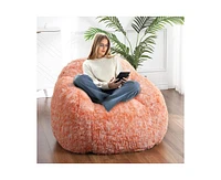 gaomon Bean Bag Chair, Faux Fur Bean Bag Chairs for Adults, Kids Bean Bag Couch with Armrest