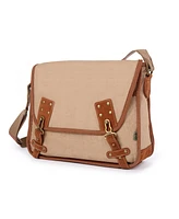 Tsd Brand Dolphin Canvas Messenger Bag