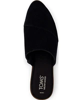 Toms Women's Jade Corduroy Slip On Mules