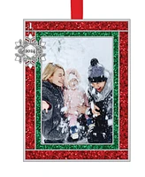 Ganz Snowflake 2024 Frame Ornament