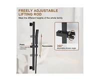 Casainc 2-Function Single Handle 1-Spray Shower Faucet 1.8GPM