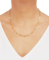 Giani Bernini 2-Pc. Set Paperclip Link Necklace & Matching Bracelet, Exclusively at Macy's