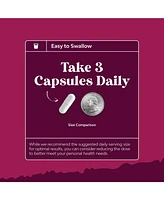 Nature's Craft Multi Collagen Complex Capsules, Biotin and Collagen Supplement with BioPerine and Hair Skin and Nails Vitamins, Nature's Craft, 120ct