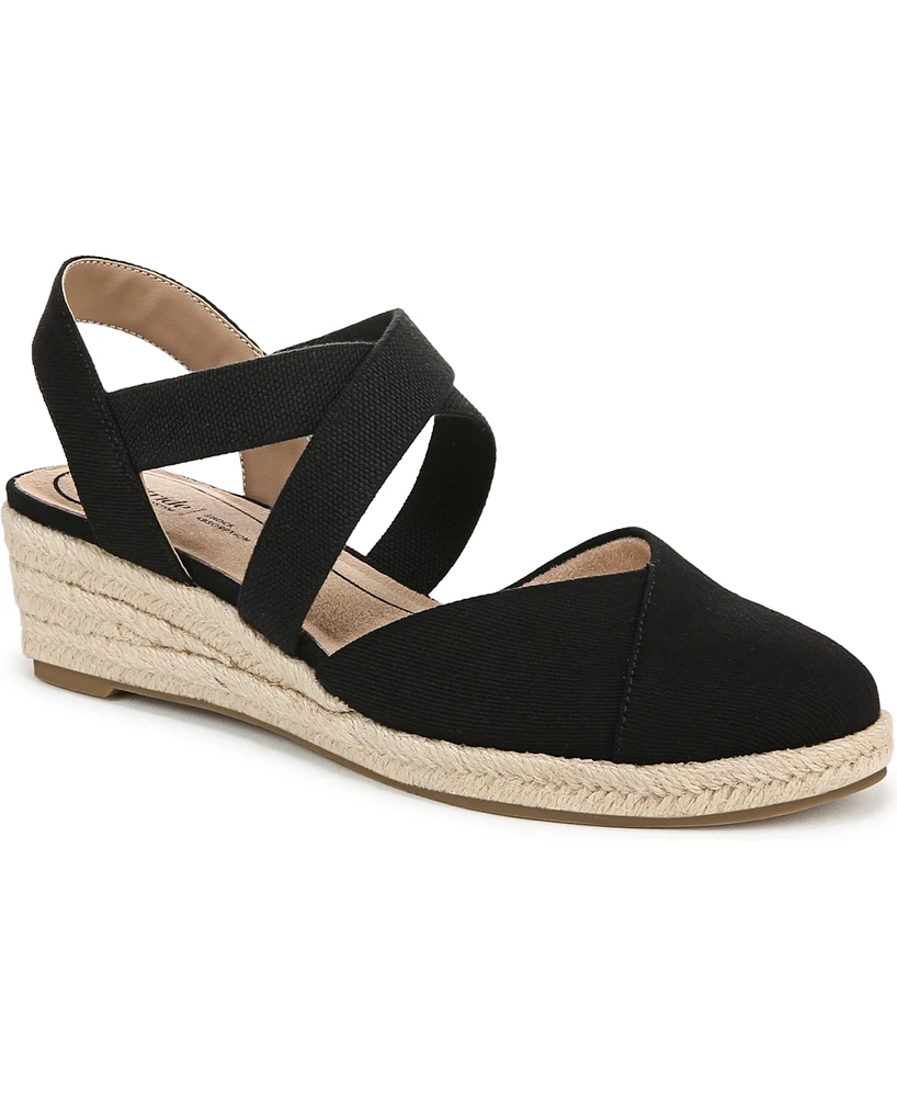 LifeStride Women's Kimball Wedge Espadrilles