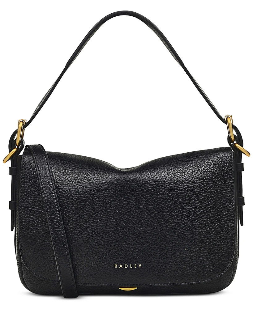 Radley London Graffton Street Small Leather Flapover Crossbody