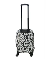 Thalia Sodi Leopard 22'' Carry-on Expandable Luggage