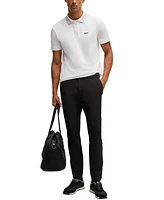 Boss by Hugo Men's Contrast-Logo Polo Shirt