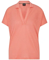 Boss by Hugo Boss Women's Linen-Blend Top