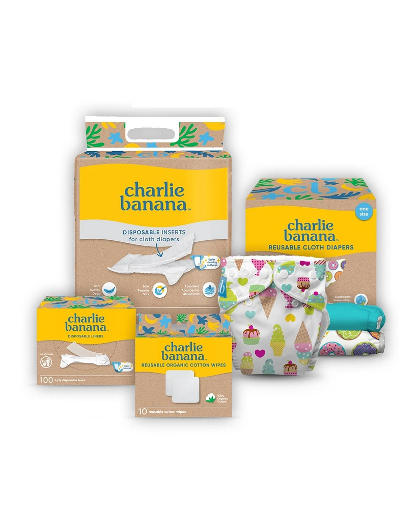 Charlie Banana Macy's Diaper Set Three