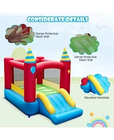 Gouun Kids Inflatable Bounce Castle Excluded Blower