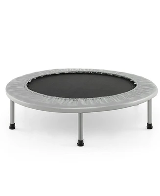 Gouun 38 Inch Mini Folding Trampoline Portable Recreational Fitness Rebounder