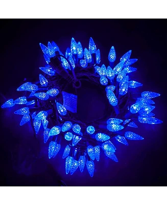 Twinkle Star 100 Led Green String Lights Indoor Outdoor Waterproof 8 Lighting Modes