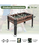 Gouun 54 Inch Indoor Competition Game Soccer Table