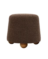 Tov Furniture 18.3" Boucle Stool