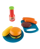 Hey Play Toy Bbq Kitchen Set