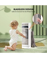Gouun 14 Inch Mini Oscillating Tower Fan Electric Desk Fan with 3 Speed and Timer