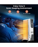 Gouun 1500W Electric Space Heater with Adjustable Thermostat