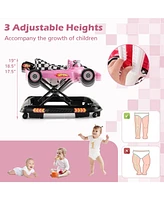 Gouun Convertible Baby Walker with 3 Adjustable Height Settings