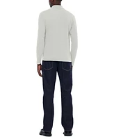 Scotch & Soda Men's Relaxed-Fit Long-Sleeve Pocket Polo Shirt