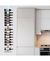 Sorbus Wall Mount Wine Rack - 27 Level Wine Rack Wall Mounted for Wine Bottles