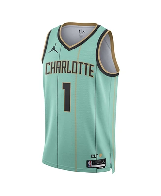 Jordan Men's and Women's Mint LaMelo Ball Charlotte Hornets 2024/25 City Edition Finished Swingman Jersey