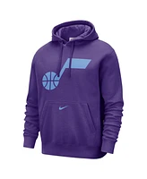 Nike Men's Purple Utah Jazz 2024/25 City Edition Essential Club Pullover Hoodie