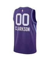 Nike Men's and Women's Purple Jordan Clarkson Utah Jazz 2024/25 City Edition Finished Swingman Jersey